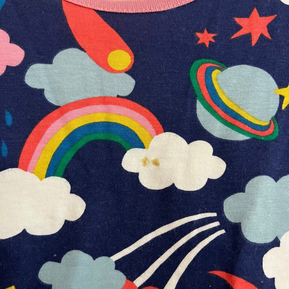 Mini Boden rainbow tunic dress (8/9) - Picture 5 of 8